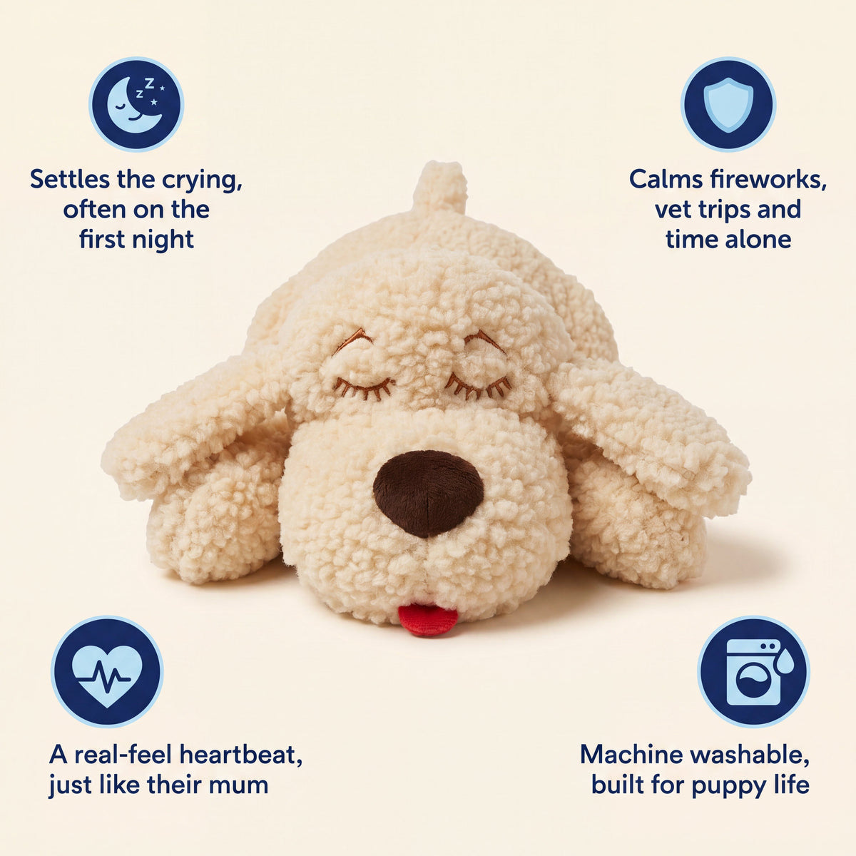 Snuggle Buddy Biscuit (Cream) - image 4