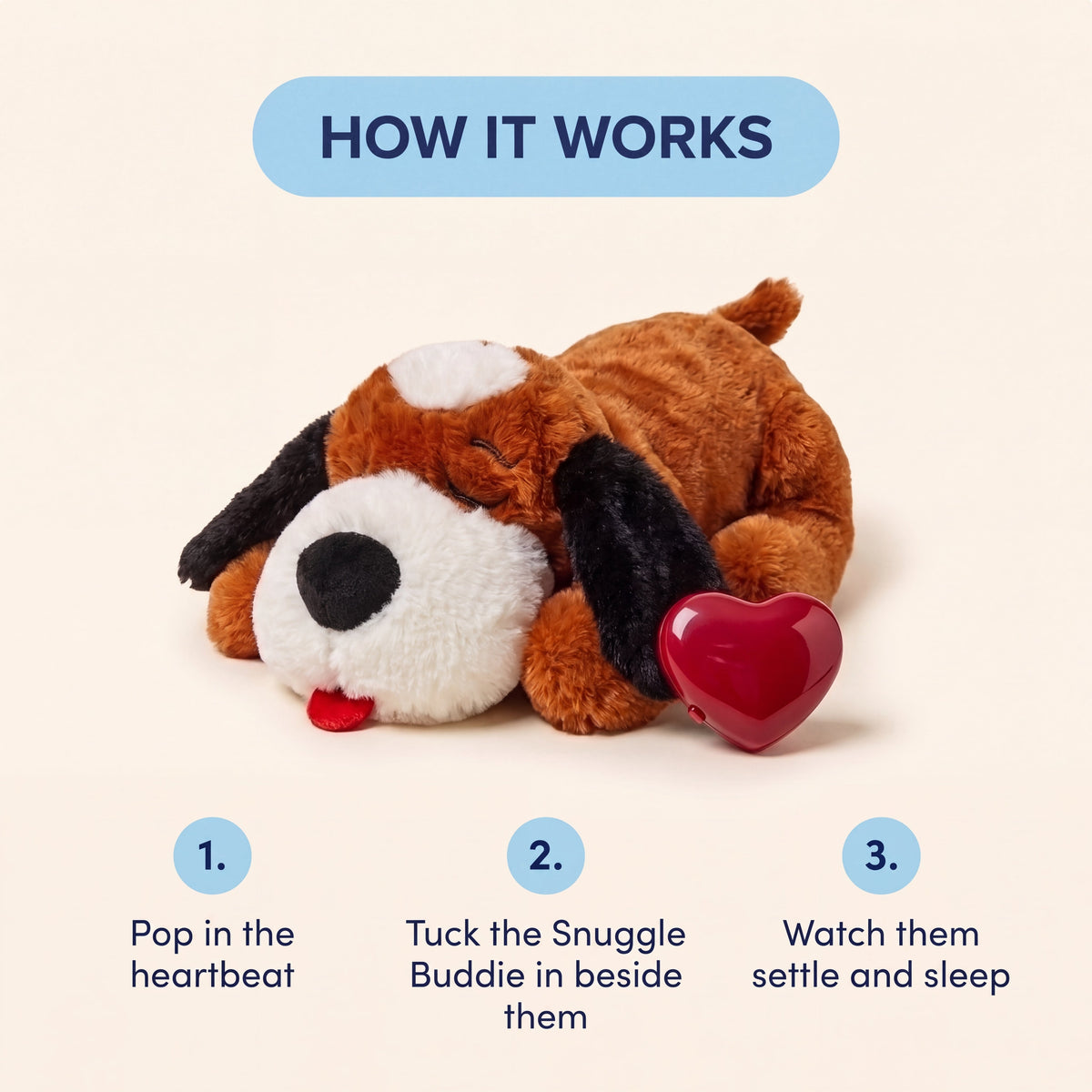 Snuggle Buddy Buster (Brown & Black) - image 6