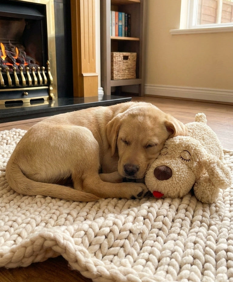A warm heartbeat that tells them they're safe